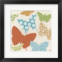 Butterfly Patterns II Framed Print