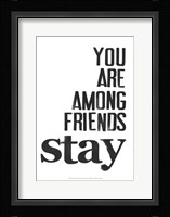 Hospitality IV Framed Print