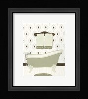 Parisian Bath I Framed Print
