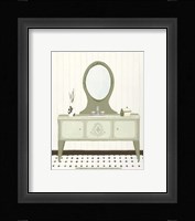 Parisian Bath IV Framed Print