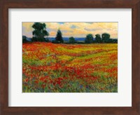 Red Field I Fine Art Print