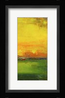 Lime Wire II Framed Print