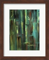 Turquoise Bamboo II Fine Art Print