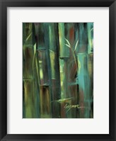 Turquoise Bamboo II Fine Art Print