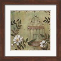 Decorative Bird Cage I Fine Art Print