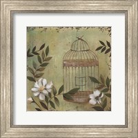 Decorative Bird Cage I Fine Art Print
