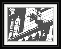 Gargoyle Statue Framed Print