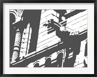 Gargoyle Statue Framed Print
