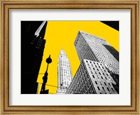 New York on Yellow Fine Art Print