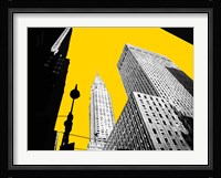 New York on Yellow Fine Art Print