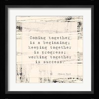 Coming Together Fine Art Print