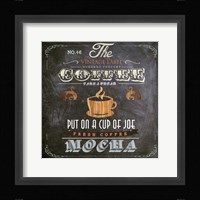 Coffee Board I Framed Print