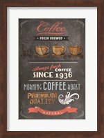 Coffee Menu II Fine Art Print
