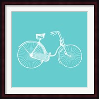 Aqua Bicycle Fine Art Print