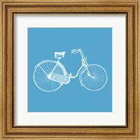 Blue Bicycle Fine Art Print