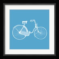 Blue Bicycle Fine Art Print