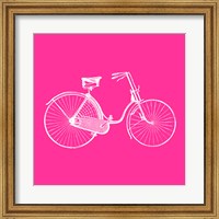 Pink Bicycle Fine Art Print
