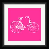 Pink Bicycle Fine Art Print