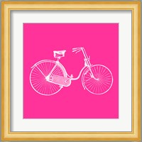 Pink Bicycle Fine Art Print