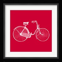 Red Bicycle Fine Art Print