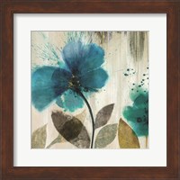 Teal Splash II Fine Art Print