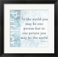 To One Person Fine Art Print