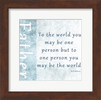 To One Person Fine Art Print