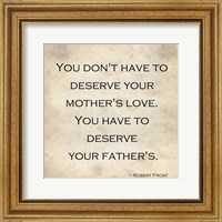 Your Father's Love Fine Art Print