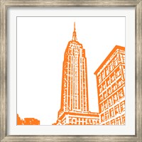 Orange Empire Fine Art Print