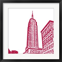 Red Empire Framed Print