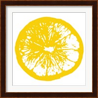Yellow Orange Slice Fine Art Print