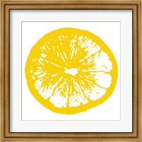 Yellow Orange Slice Fine Art Print