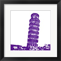 Pisa in Purple Fine Art Print