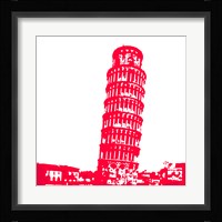 Pisa in Red Fine Art Print