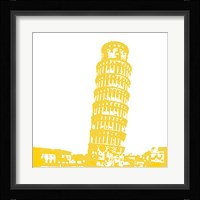 Pisa in Yellow Fine Art Print