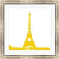 Yellow Eiffel Tower Fine Art Print