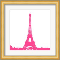 Pink Eiffel Tower Fine Art Print