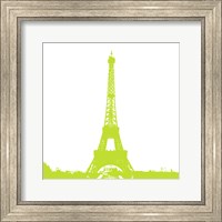 Lime Eiffel Tower Fine Art Print