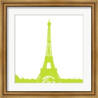 Lime Eiffel Tower Fine Art Print
