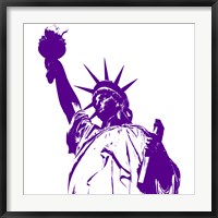 Liberty in Purple Fine Art Print