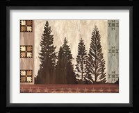 Pine Trees Lodge I Fine Art Print