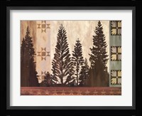 Pine Trees Lodge II Fine Art Print