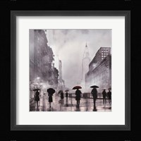 New York Red Umbrella Fine Art Print