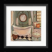 Designer Bath IV Framed Print