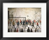 The Football Match Fine Art Print