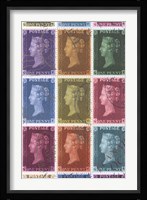 Stamp Collection Fine Art Print