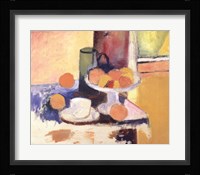 Still Life With Oranges Fine Art Print