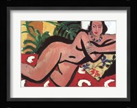 Nude With Palms, 1936 Fine Art Print