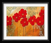 Red Symphony I Fine Art Print