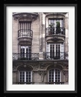Balcon Parisien I Framed Print